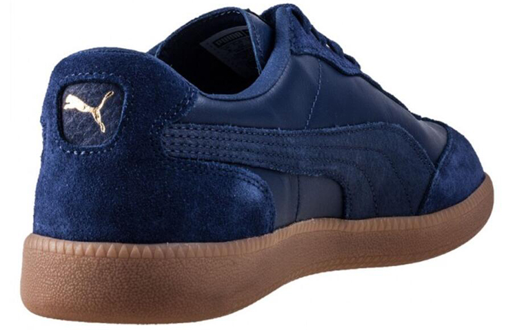 Lookbook 푸마 리가 레더 블루 슈즈 (Puma Liga Leather Blue Shoes) 364597-04