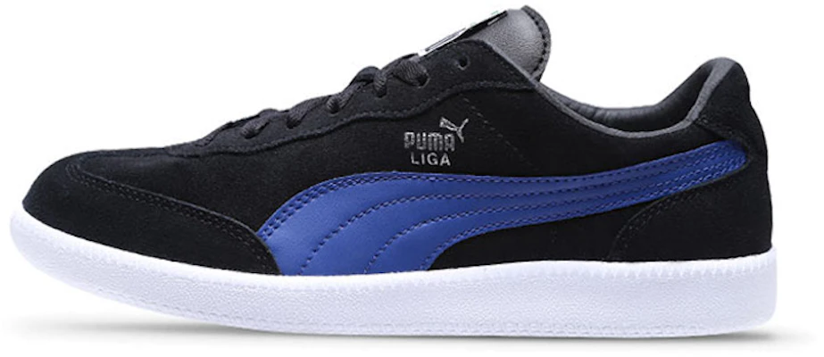 푸마 리가 러닝화 블랙/블루 (Puma Liga Running Shoes Black/Blue) 359117-01 Buy 푸마 리가 러닝화 블랙/블루 (Puma Liga Running Shoes Black/Blue) 359117-01