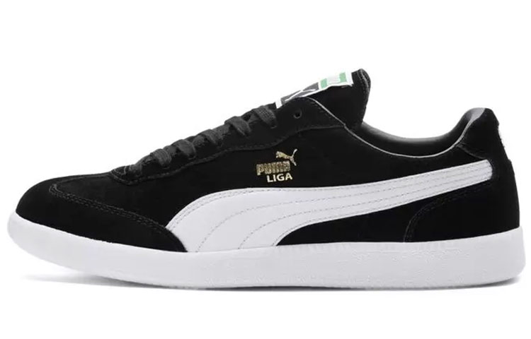 Puma Liga Suede 'Black White' 366623-01