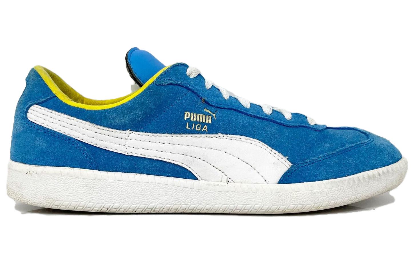 Order PUMA LigaSuede 舒適 輕便耐磨 低筒 帆布鞋 男女同款 藍色