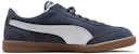 Puma Liga Suede Kasual Rendah Biru/Putih Lelaki Sneakers 341466-51