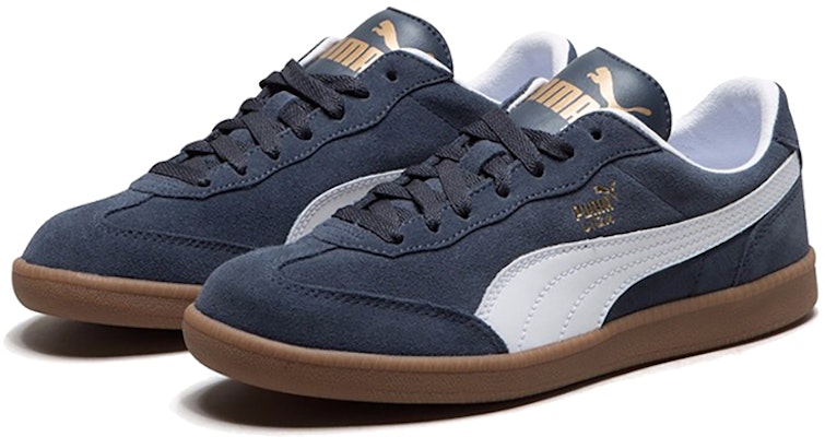 푸마 리가 스웨이드 로우 블루/화이트 (Puma Liga Suede Low 파란색/흰색) 341466-51 Lookbook 푸마 리가 스웨이드 로우 블루/화이트 (Puma Liga Suede Low 파란색/흰색) 341466-51