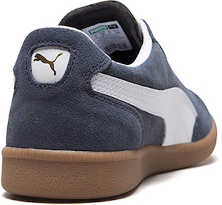 Puma Liga Suede Low Casual Board Shoes Blue/White 341466-51 Purchase Puma Liga Suede Low Casual Board Shoes Blue/White 341466-51