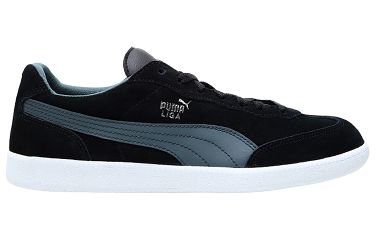 Order PUMA Liga Suede 低筒 板鞋 男女款 黑藍白