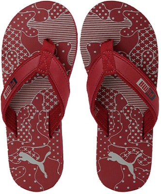 Puma Light Idp 砖红色拖鞋 Shop Puma Light Idp 砖红色拖鞋