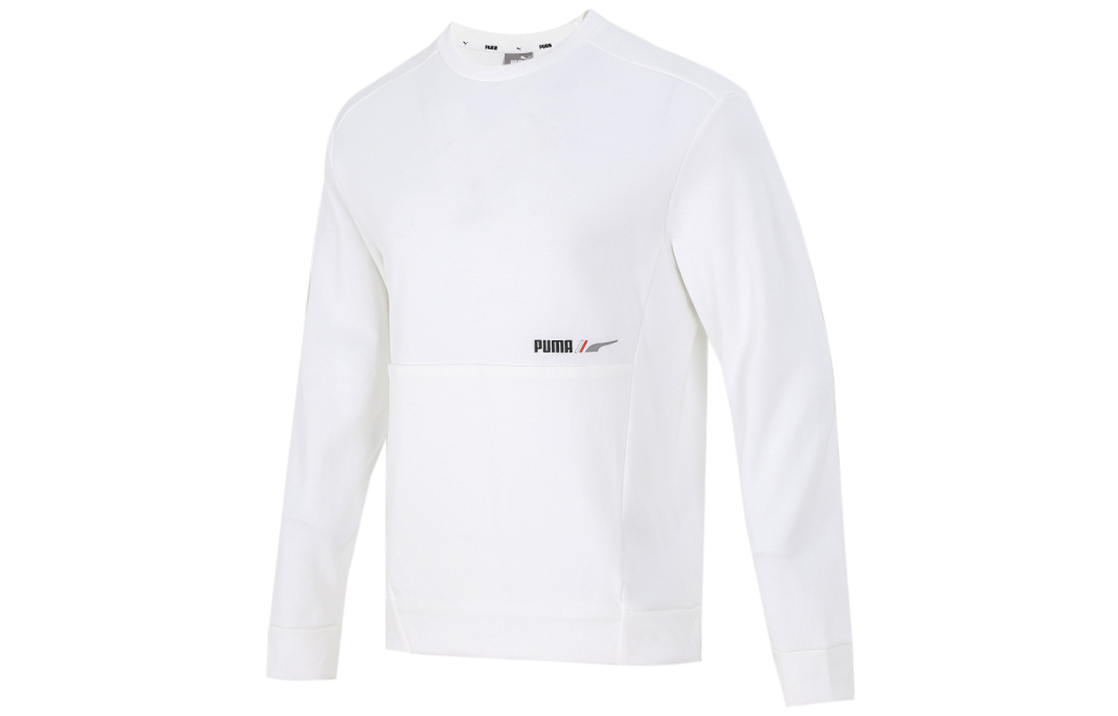 Puma Lightweight Breathable Crewneck Sweatshirt White 846532-02