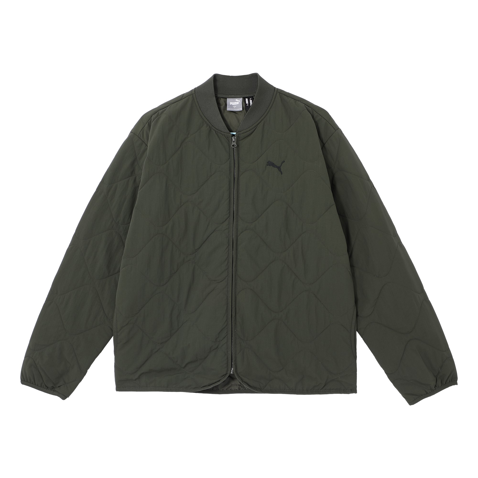 Puma Lightweight Padded Jacket Casual Olive Green Stylish Comfort 632291-70
