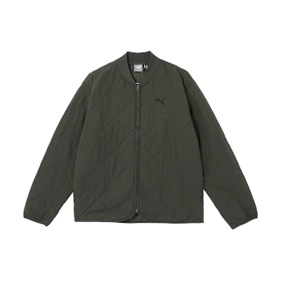 Puma Lightweight Padded Jacket Casual Olive Green Stylish Comfort 632291-70