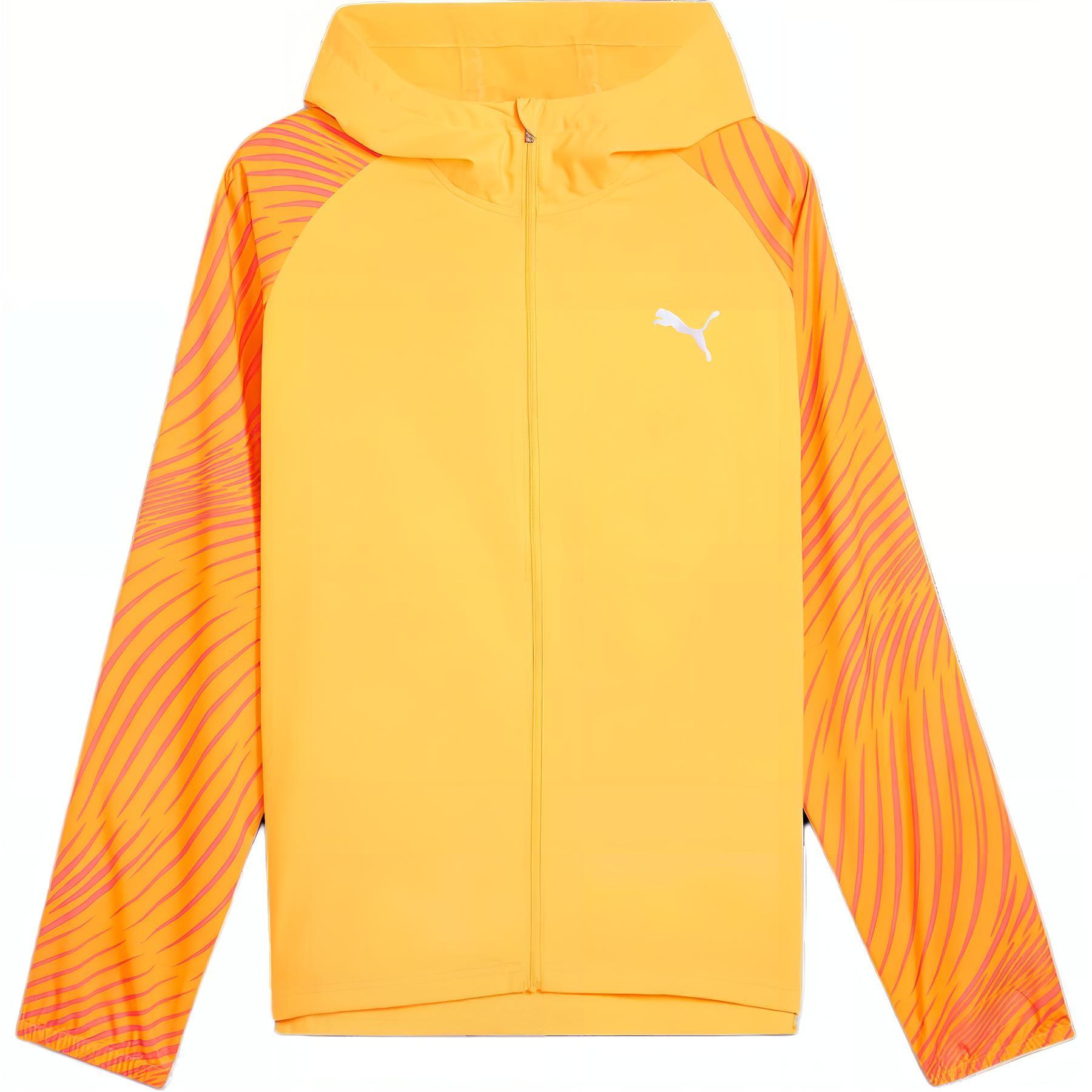 Puma Lightweight Zip Hoodie Jacket Sunlight Yellow 524510-38