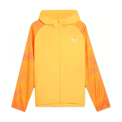Puma Lightweight Zip Hoodie Jacket Sunlight Yellow 524510-38