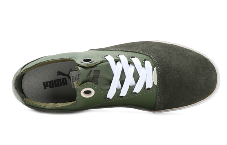 Lookbook Zapatillas Puma Limnos Verde de Corte Bajo. 355277-03