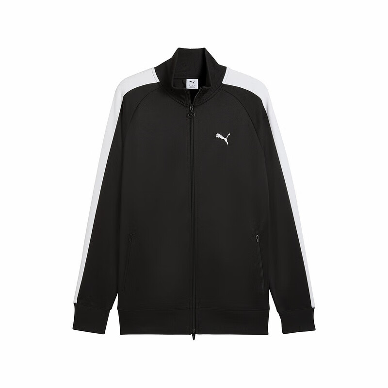 Puma Logo Casual Knit Jacket - Black 631858-01