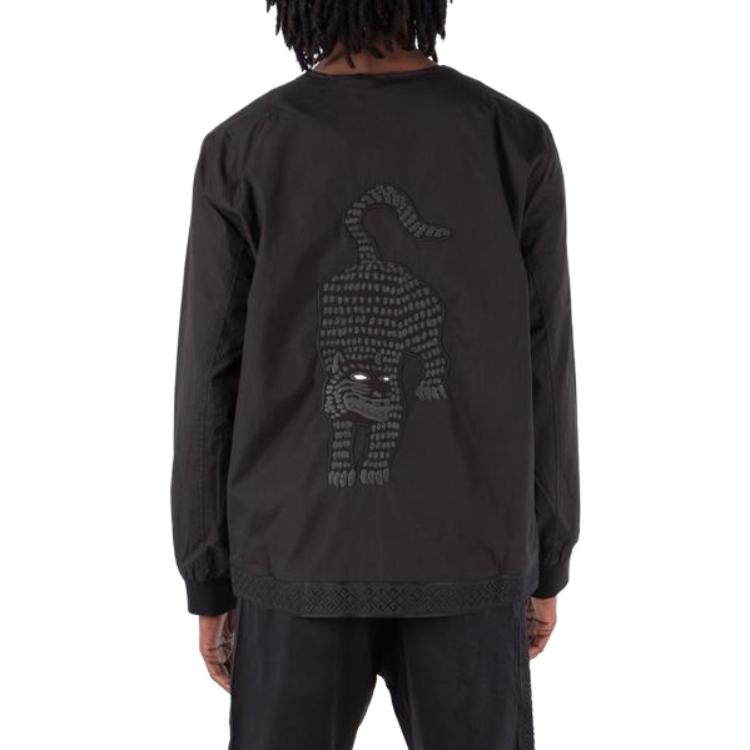 Details for 푸마 로고 그래픽 크루넥 자켓 블랙 576896-01