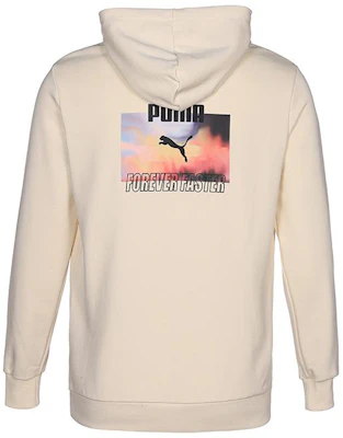 プーマ ロゴ グラフィック ドローストリング フーディ ユニセックス - オフホワイト 536770-88 Buy プーマ ロゴ グラフィック ドローストリング フーディ ユニセックス - オフホワイト 536770-88