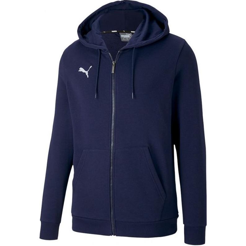 Puma Logo Hoodie Jacket - Navy Blue 656708-06