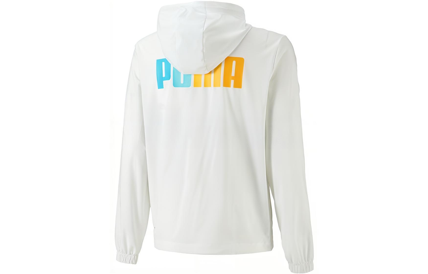 Puma Logo Printed Athletic Fit Hoodie Jacket 678013-02