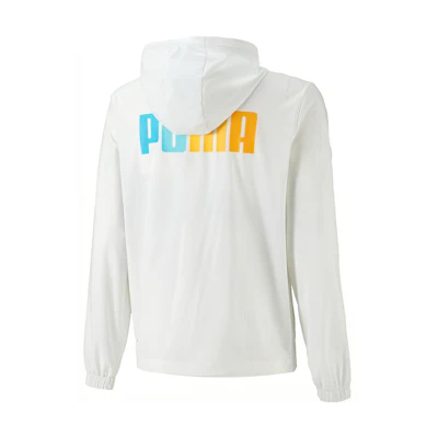 Puma Logo Printed Athletic Fit Hoodie Jacket 678013-02
