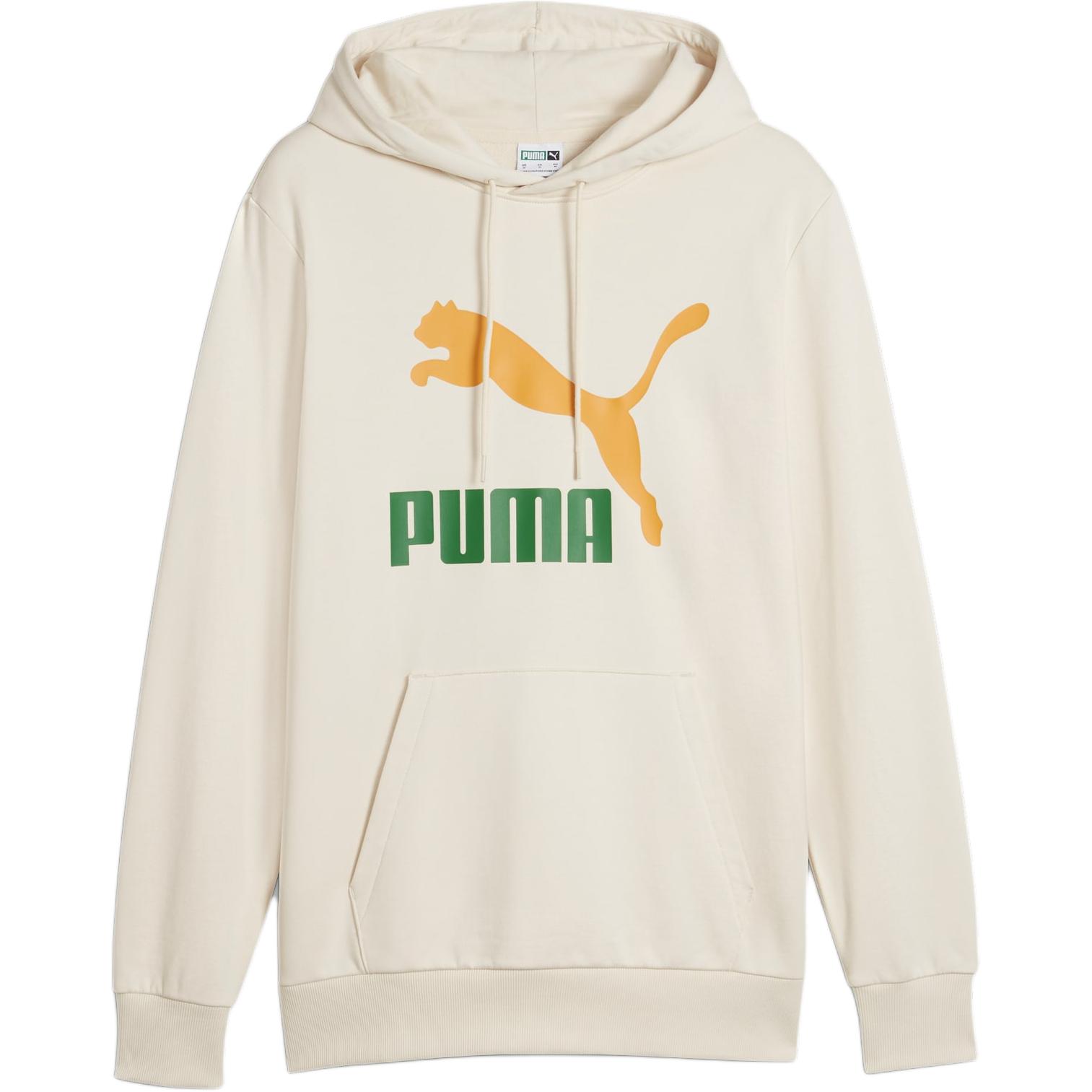 Puma Logo Printed Hoodie - Off-White 539518-87