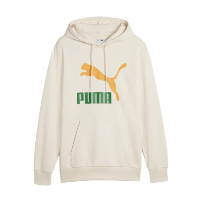 Puma Logo Printed Hoodie - Off-White 539518-87