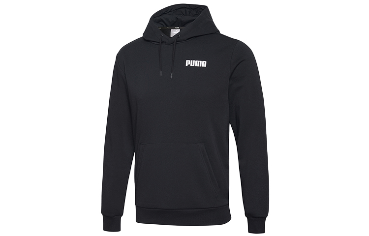 Puma Logo Pullover Sweatshirt Black 584058-01