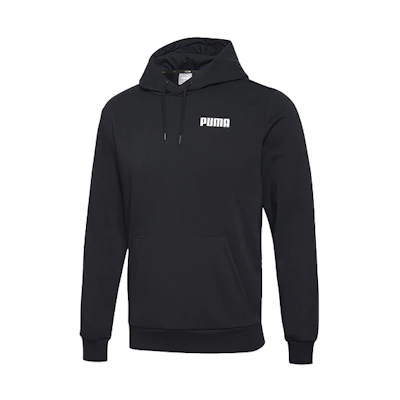 Puma Logo Pullover Sweatshirt Black 584058-01