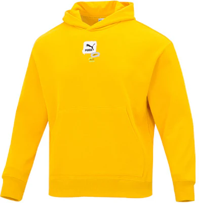 Puma 復古運動徽標休閒衛衣 黃色 536061-85 Buy Puma 復古運動徽標休閒衛衣 黃色 536061-85