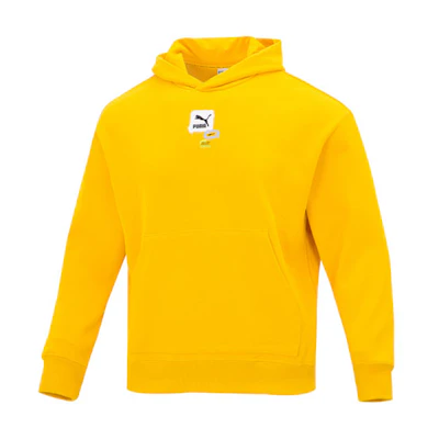 Puma Logo Retro Casual Sports Sweatshirt Yellow - 536061-85