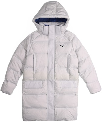 Puma 長款連帽羽絨外套 灰白色 冬季情侶系列 928652-02 Order Puma 長款連帽羽絨外套 灰白色 冬季情侶系列 928652-02