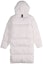Lookbook PUMA 長版連帽羽絨外套 男女適穿 防風保暖 白色 581642-02