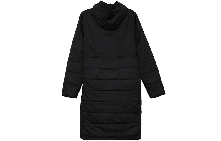 Lookbook 푸마 롱 후드 겨울 코튼 자켓 블랙 753239-04