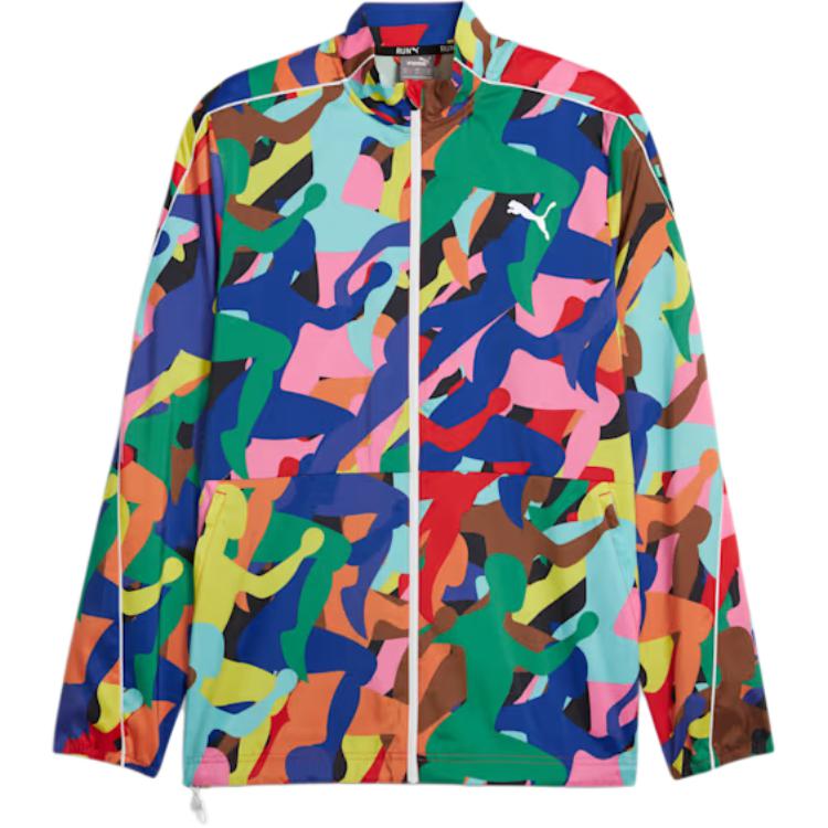 Puma LOVE MARATHON SS24 Full-Zip Jacket Stylish Comfort Multicolor 525163-55