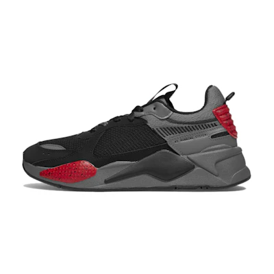 Puma Low-Top 'Black Grey Red'