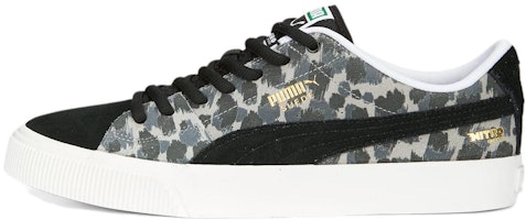 PUMA 防滑耐磨 低幫 板鞋 男女同款 白黑 Buy PUMA 防滑耐磨 低幫 板鞋 男女同款 白黑