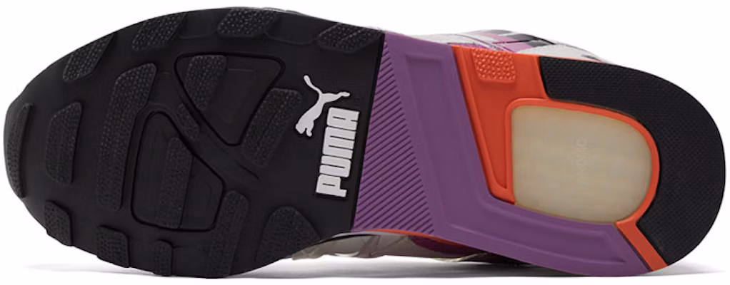 PUMA 低幫 跑步鞋 男女同款 白紫 Details for PUMA 低幫 跑步鞋 男女同款 白紫