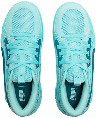 PUMA 防滑耐磨 低筒 籃球鞋 男款 藍綠色 Shop PUMA 防滑耐磨 低筒 籃球鞋 男款 藍綠色