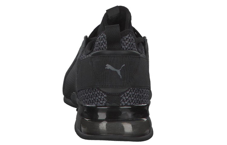 Shop PUMA 低底 耐磨防滑 男款跑步鞋 黑色