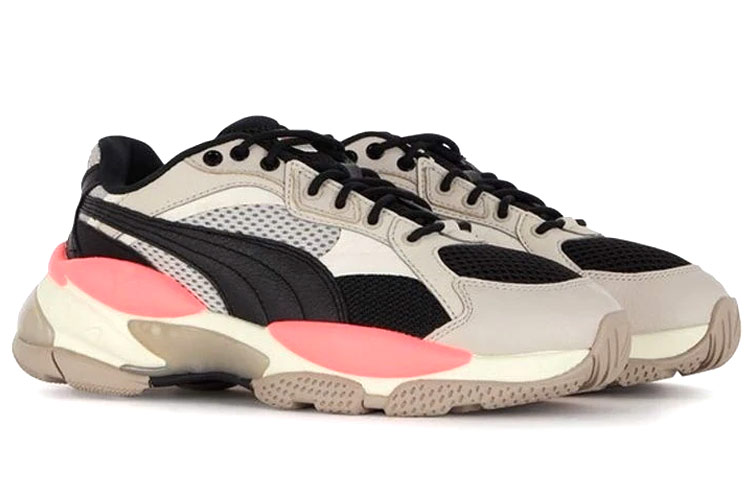 Lookbook Puma Lqdcell Epsilon 減震耐磨 低筒訓練鞋 米黑色