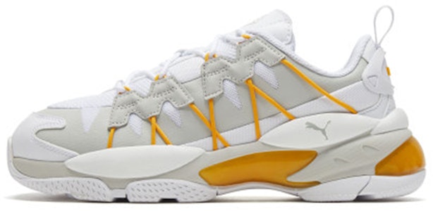 푸마 LQDCELL 오메가 스트라이프 키트 '화이트 라이트 그레이' 371476-03 Buy 푸마 LQDCELL 오메가 스트라이프 키트 '화이트 라이트 그레이' 371476-03