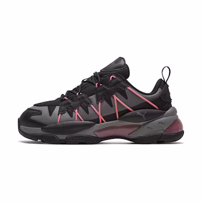 Puma LQDCELL Omega Striped Knit 'Black Castlerock'