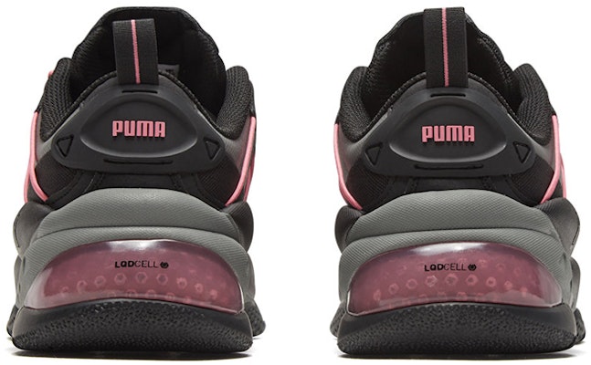 Puma LQDCELL Omega Striped Knit 'Black Castlerock' 371476-04 Shop Puma LQDCELL Omega Striped Knit 'Black Castlerock' 371476-04