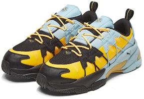 Puma LQDCELL Omega Striped Knit 'Hitam Kuning Ultra' 371476-06 Lookbook Puma LQDCELL Omega Striped Knit 'Hitam Kuning Ultra' 371476-06