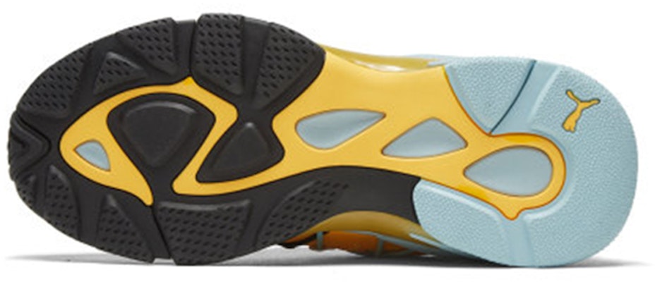 Puma LQDCELL Omega Striped Knit 'Black Ultra Yellow' 371476-06 Purchase Puma LQDCELL Omega Striped Knit 'Black Ultra Yellow' 371476-06