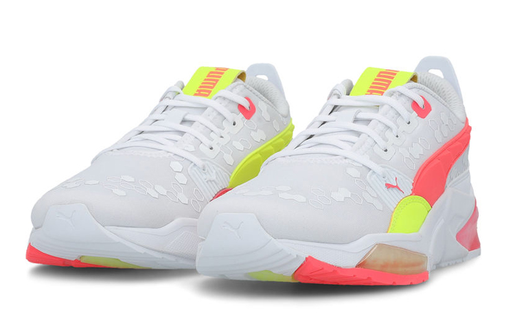 Lookbook プーマ LQDCELL オプティック 白赤黄 192558-05