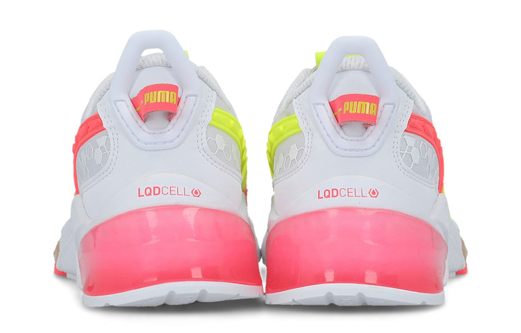 Shop プーマ LQDCELL オプティック 白赤黄 192558-05
