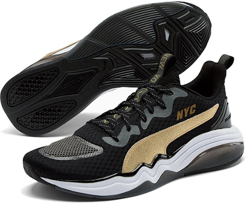 Puma LQDCELL Tension NYC 'Black Team Gold' 193430-01 Lookbook Puma LQDCELL Tension NYC 'Black Team Gold' 193430-01