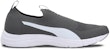 Puma Lucifer Knit 'Kasut Lari Top Rendah Ringan' Kelabu Putih 194758-01