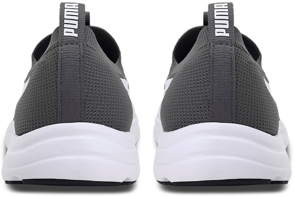 PUMA Lucifer Knit 輕便 低筒 跑步鞋 男款 灰白 Shop PUMA Lucifer Knit 輕便 低筒 跑步鞋 男款 灰白