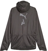 Puma M Seasons Lightweight Packable Trail Running Jacket Black 524134-01 Puma M Seasons Lightweight Packable Trail Running Jacket Black 524134-01