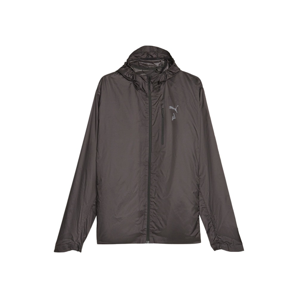 Lookbook Puma M Seasons Jaket Larian Trail Ringan Boleh Lipat Hitam 524134-01
