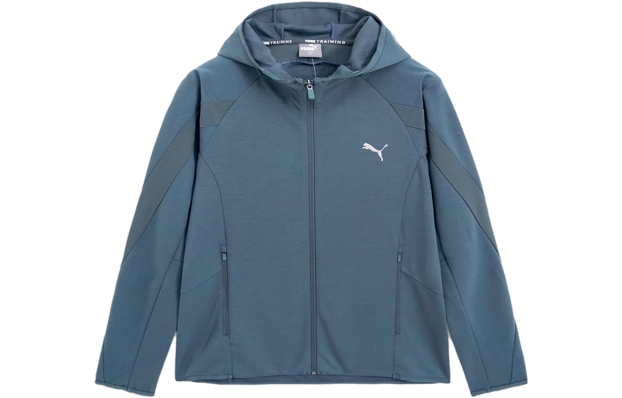 Puma Mach Track Hoodie Jacket Blue Long-Sleeve Outerwear 940052-02